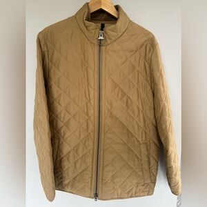 Men’s quilted Barbour jacket L